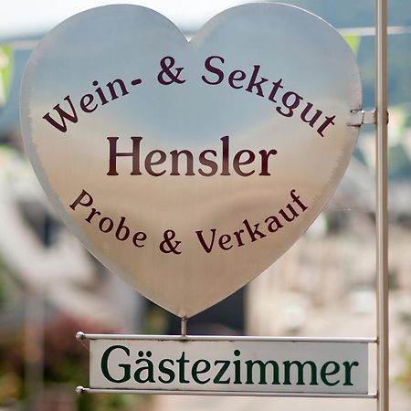 Wein- Und Sektgut Markus Hensler Briedel Exteriér fotografie